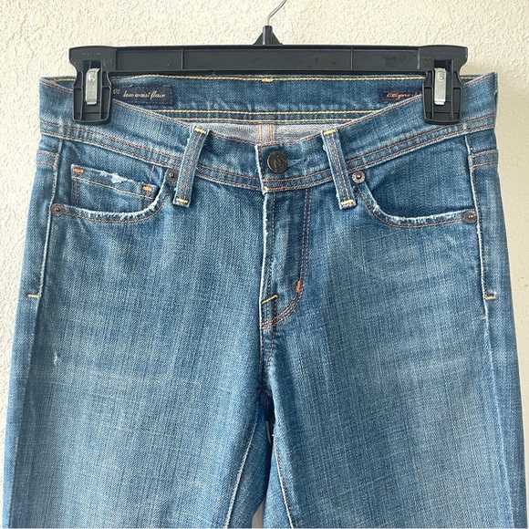 VINTAGE Citizens of Humanity #002 Ingrid Low Waist Flare - Picture 3 of 4